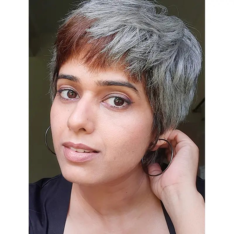 Short 6" Straight Boycuts Lace Front Wigs Synthetic
