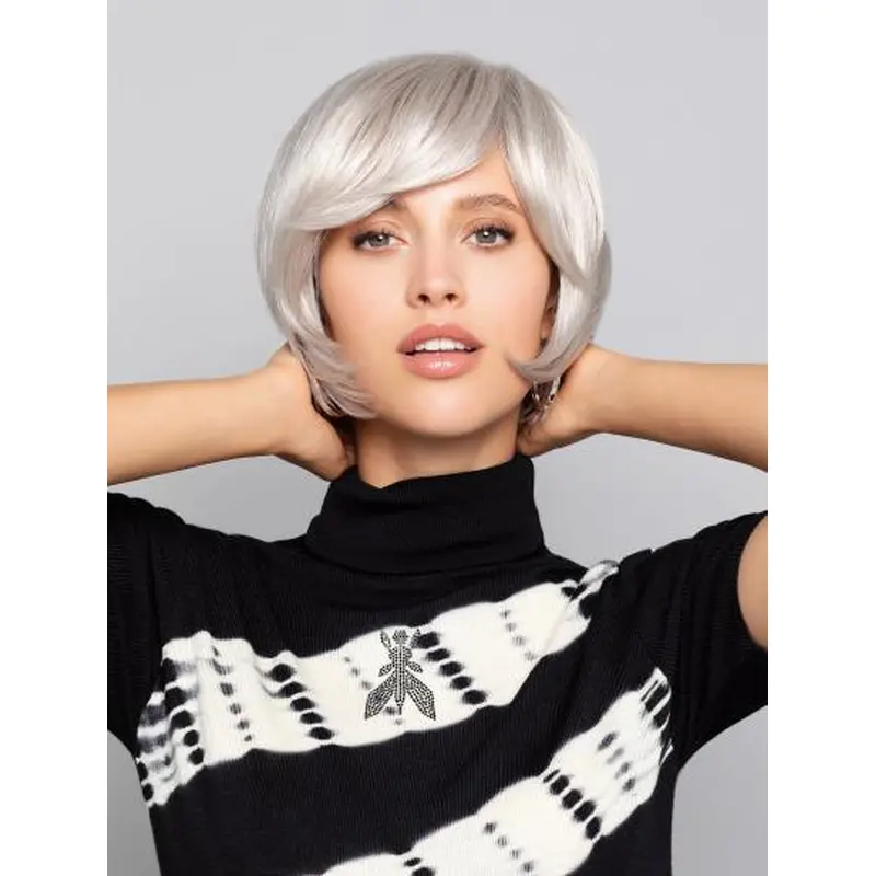 10" Lace Front Bobs Synthetic Synthetic Wigs