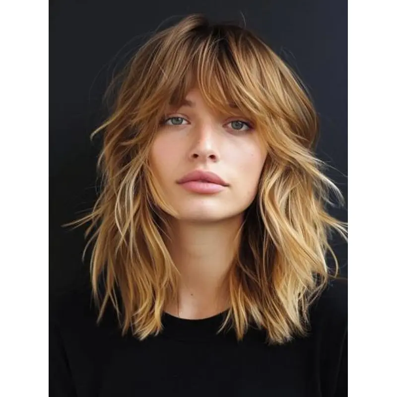 Blonde Synthetic 14" Wavy Buy Wigs