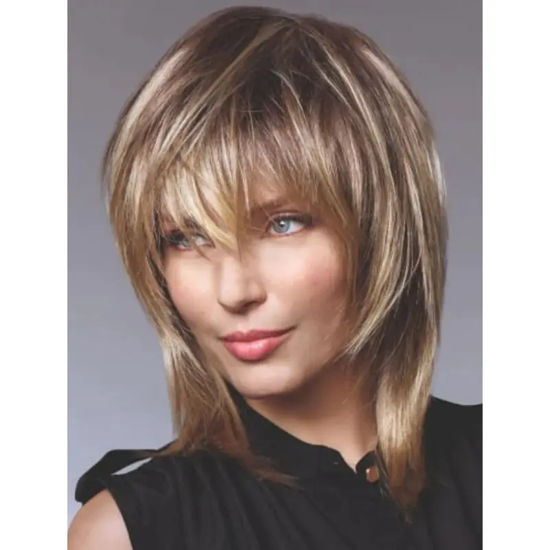 Bob Style Wigs Straight Synthetic 12" Capless Wigs