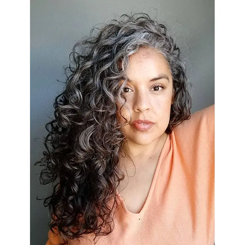 Layered Synthetic Lace Front Wavy Women Long Hair Wigs