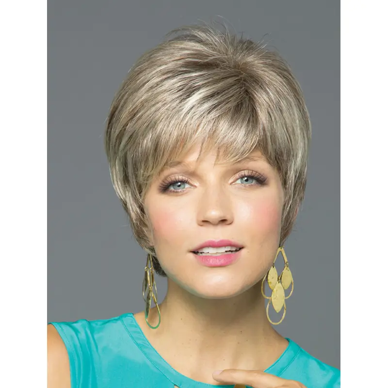 Tempting With Bangs Monofilament Short Wigs