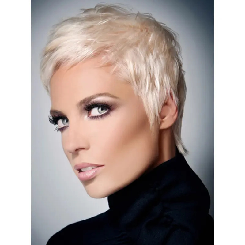 Young Fashion Unforgettable Capless Straight Grey Wigs