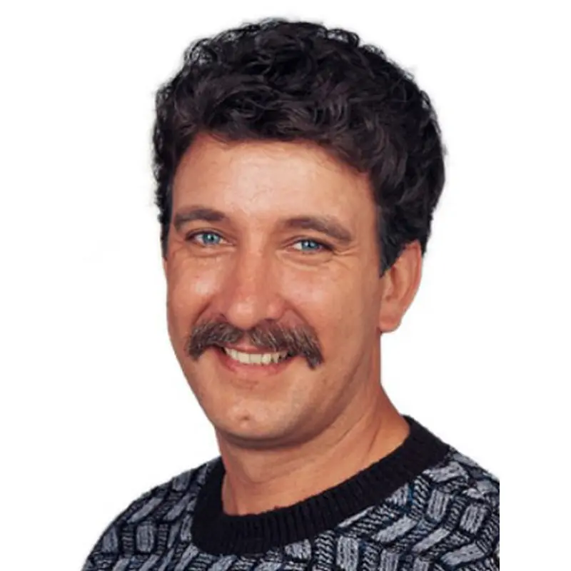 Modern Black Curly Short Men Toupees