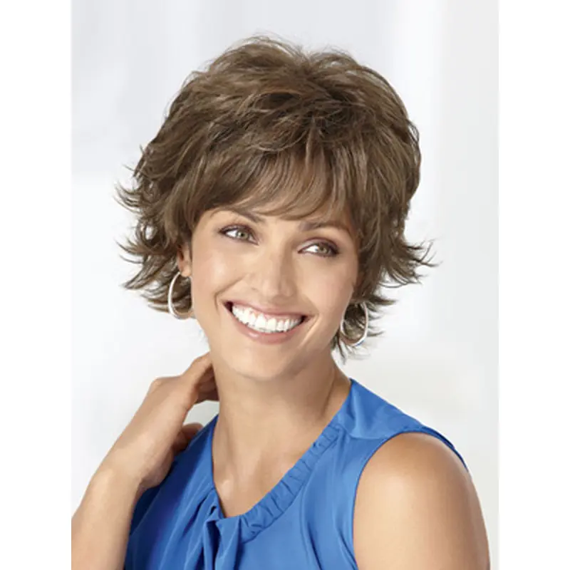 Best Brown Wavy Short Classic Wigs