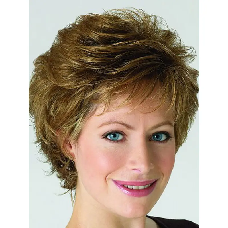 Blonde Curly Short Classic Wigs