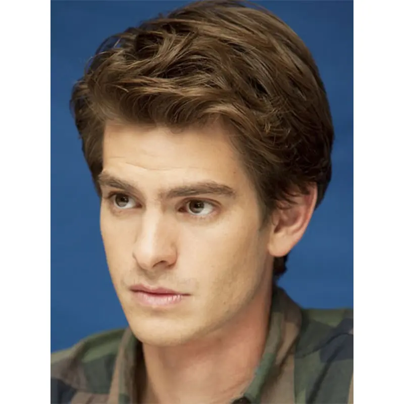 Incredible Lace Front Wavy Short Men Wigs