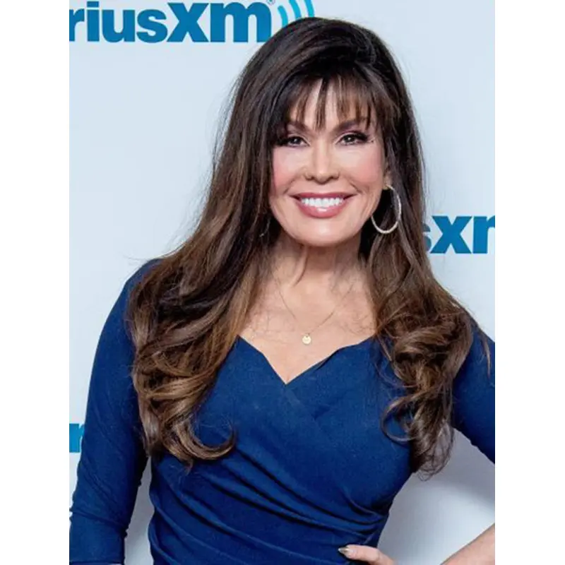 With Bangs Wavy 20" Lace Front Marie Osmond Wigs