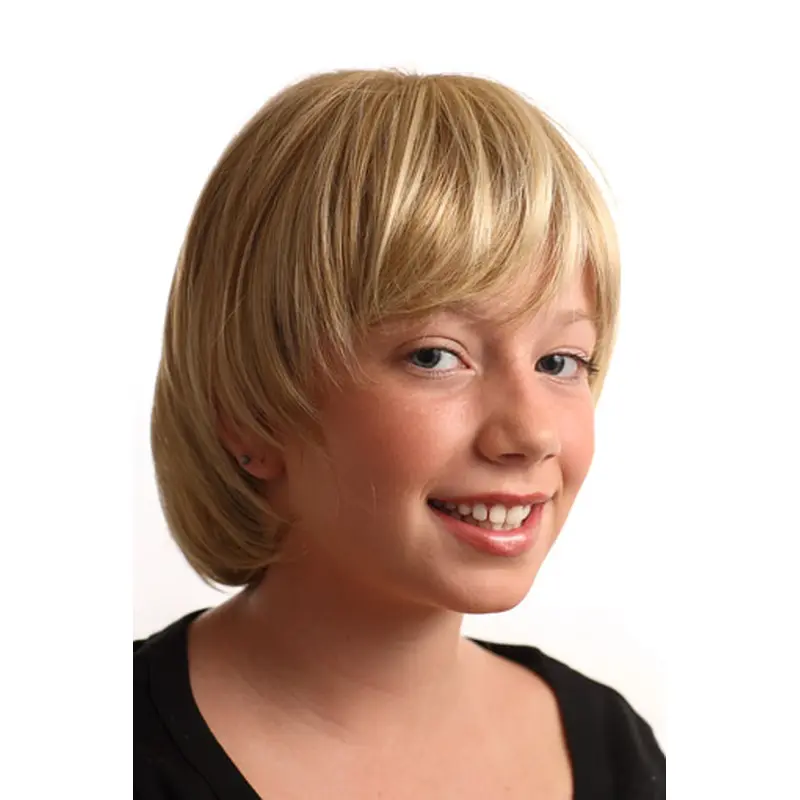 Discount Blonde Straight Short Kids Wigs