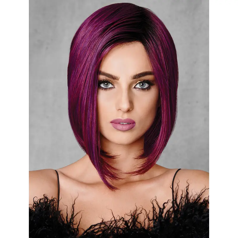 Ombre/2 Tone Straight Capless Bobs 10" High Quality Synthetic Wigs