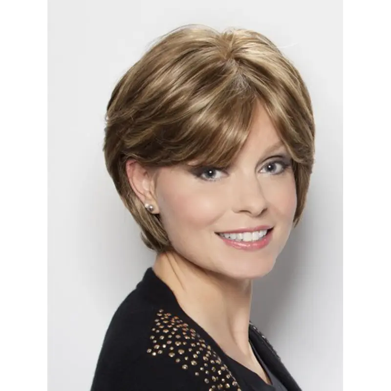 Unique Lace Front Straight Short Glueless Lace Wigs