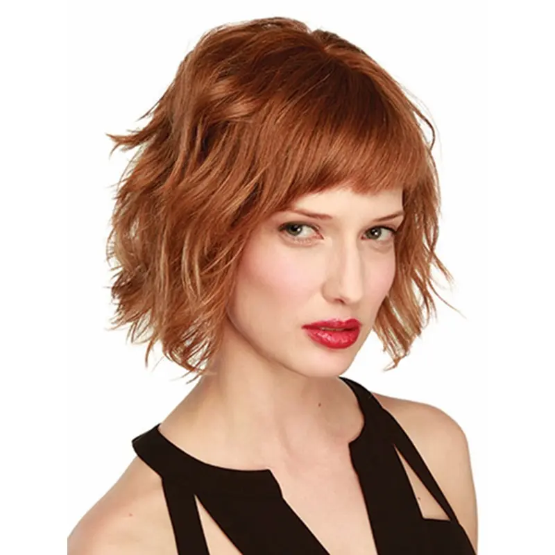 Incredible Monofilament Wavy Chin Length Wigs