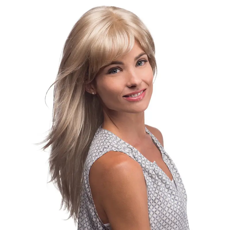 Blonde 100% Hand Tied Mono Human Hair Wigs