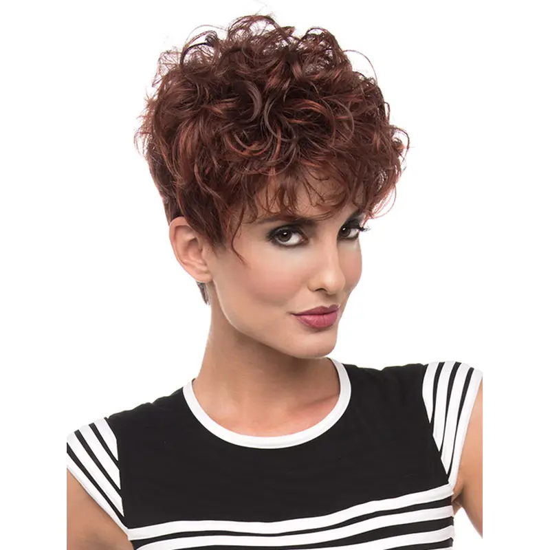 Fashional Short Curly Red New Design Classic Wigs