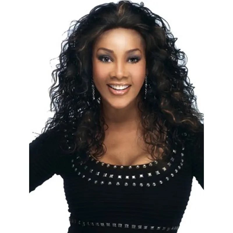 Top Black Curly Long Glueless Lace Front Wigs