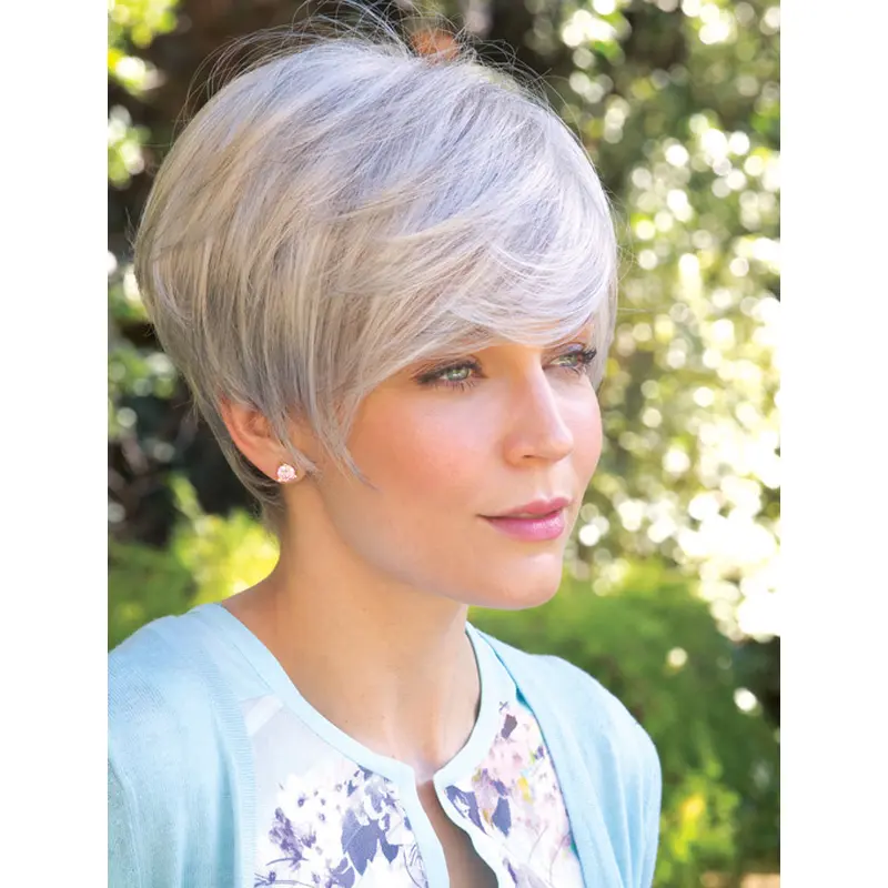 Affordable 6" Straight Boycuts Synthetic Wigs