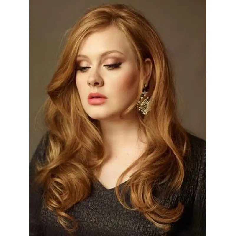 Best Long Wavy Hand Tied Copper Wigs 20 Inch