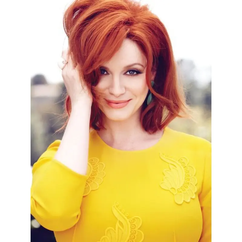Best Long Wavy Capless Copper Wigs 14 Inch