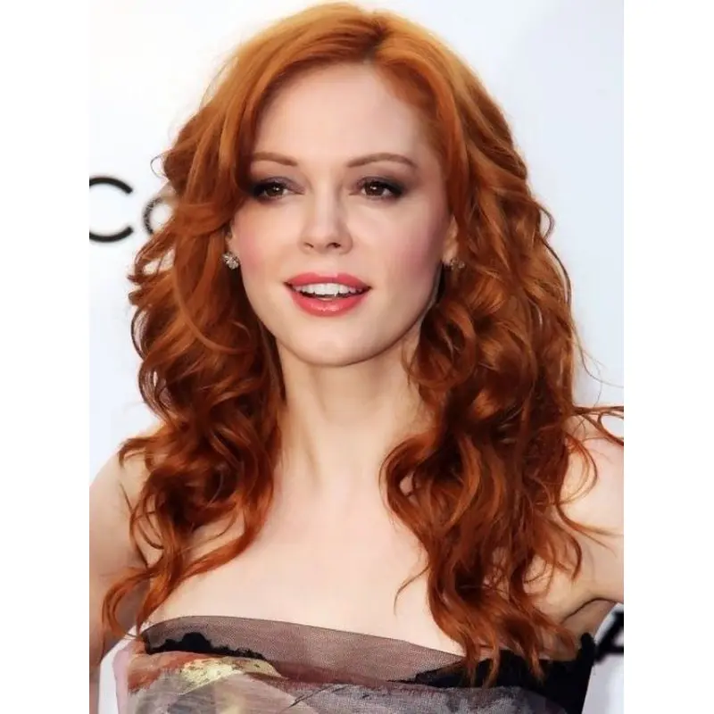 Best Long Wavy Full Lace Copper Wigs 20 Inch