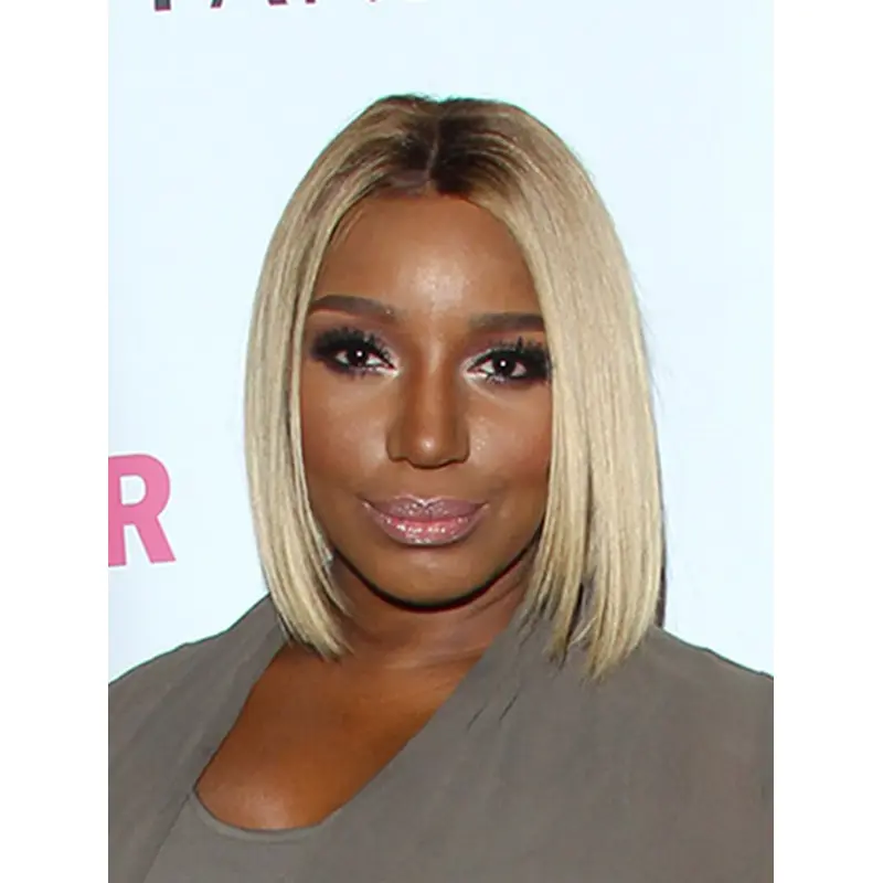 Blonde 12" Straight Bobs Chin Length NeNe Leakes Wigs