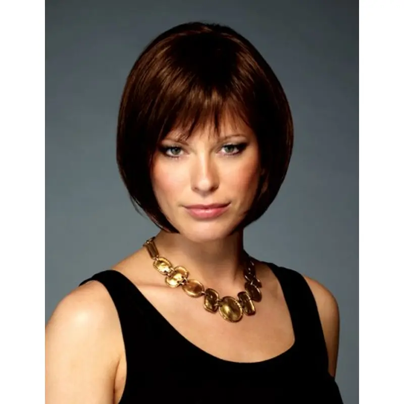Amazing Monofilament Straight Chin Length Petite Wigs