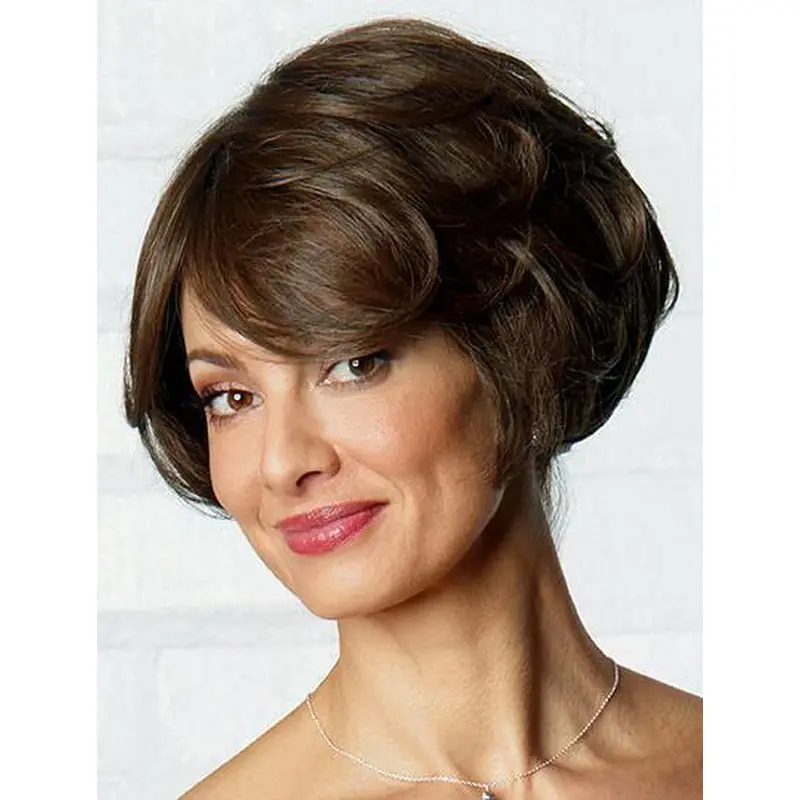 6" Wavy Online Synthetic Bob Wigs