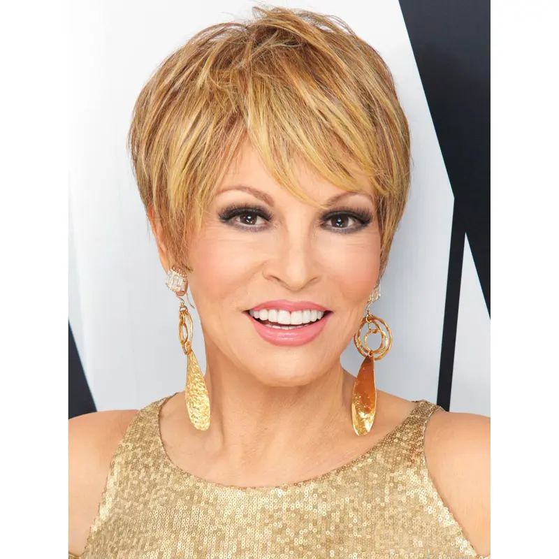 Beautiful Short Straight Blonde Boycuts Fashional Wigs