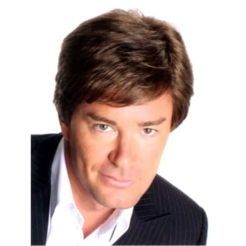 Fabulous Auburn Straight Short Men Wigs