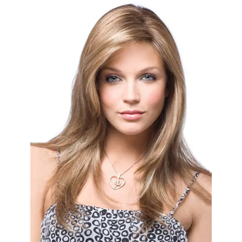 Blonde Straight Synthetic High Quality Long Wigs