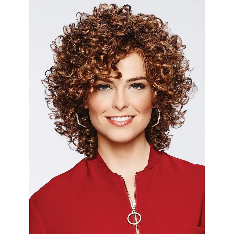 Brown 11" Classic Lace Front Synthetic Wigs