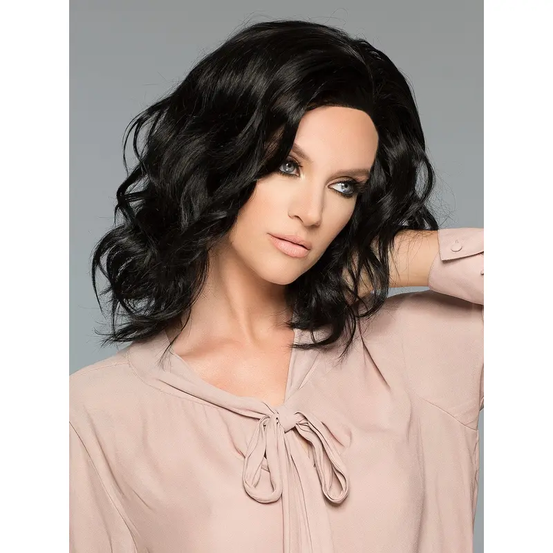 Shoulder Length 100% Hand-Tied Remy Human Hair Human Hair Wigs