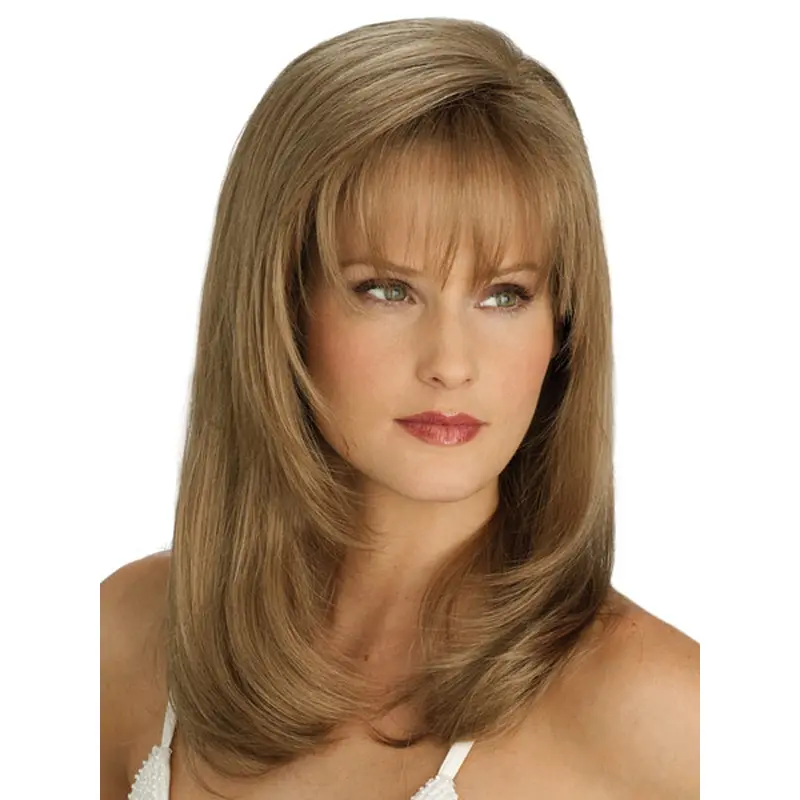 Synthetic Lace Front Blonde New Long Wigs