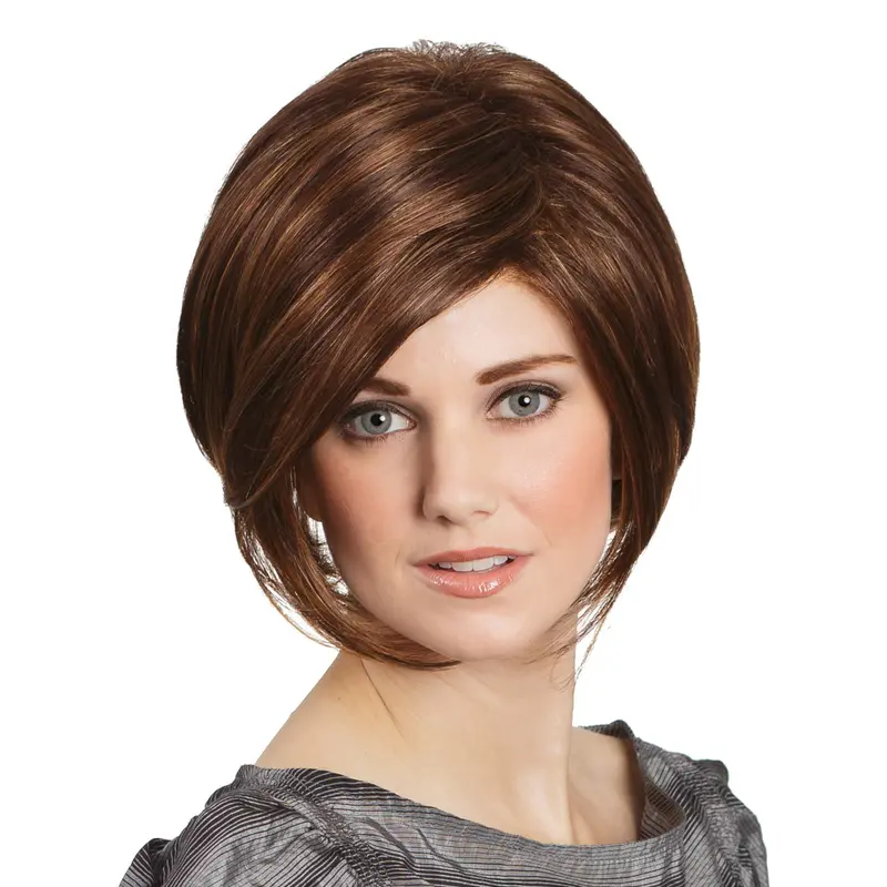 Lace Front Straight 10" Auburn Wigs Bob