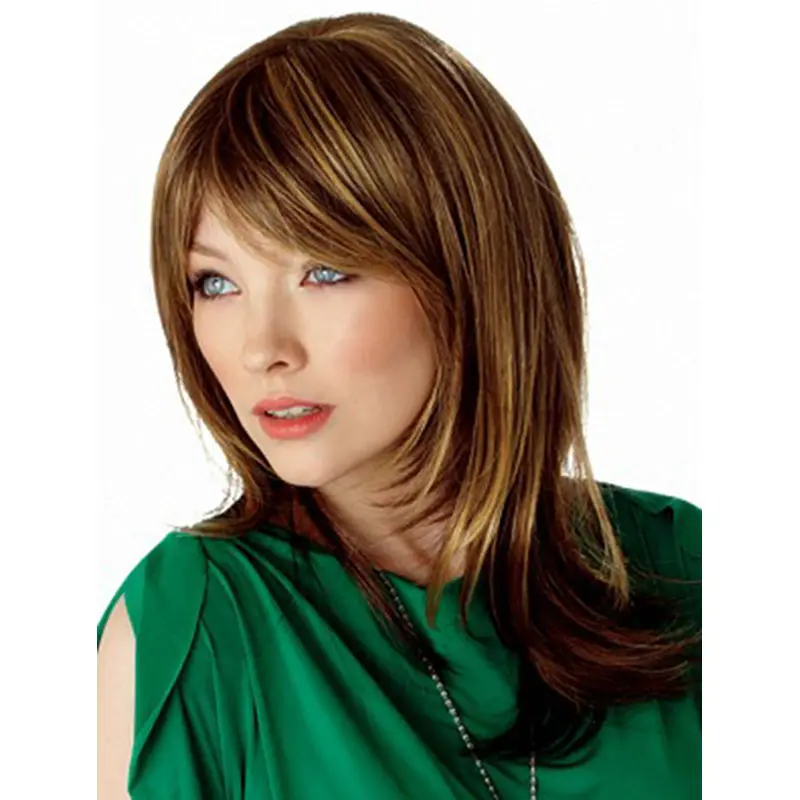 Blonde Wavy Synthetic Unique Long Wigs