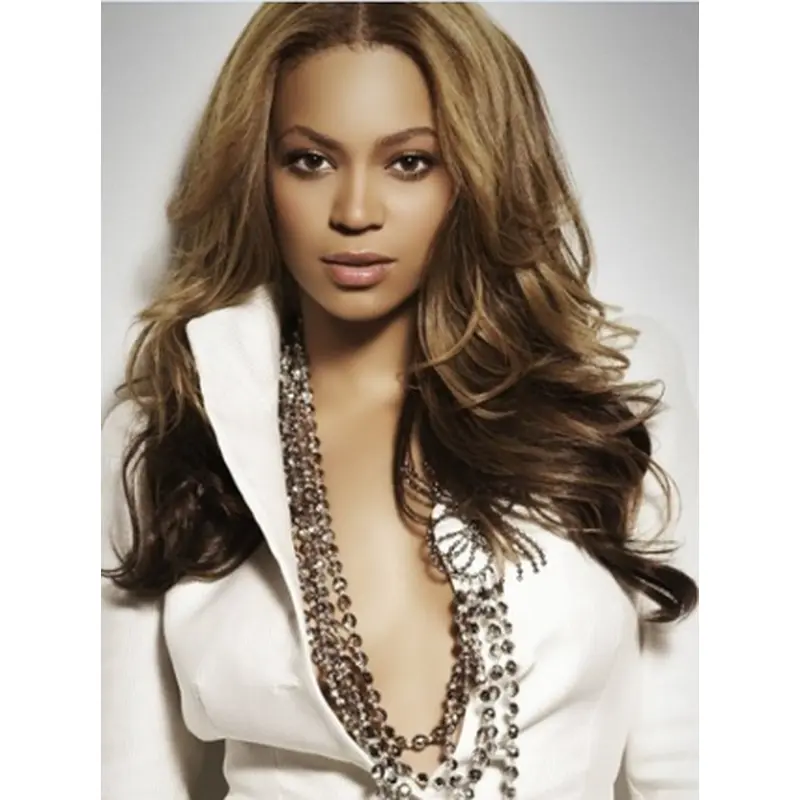 Vogue Beyonce 20 Inches Wave Human Hair Lace Wig