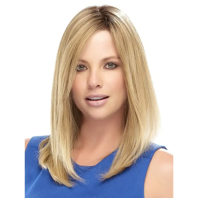 Fabulous Blonde Lace Front Shoulder Length Celebrity Wigs
