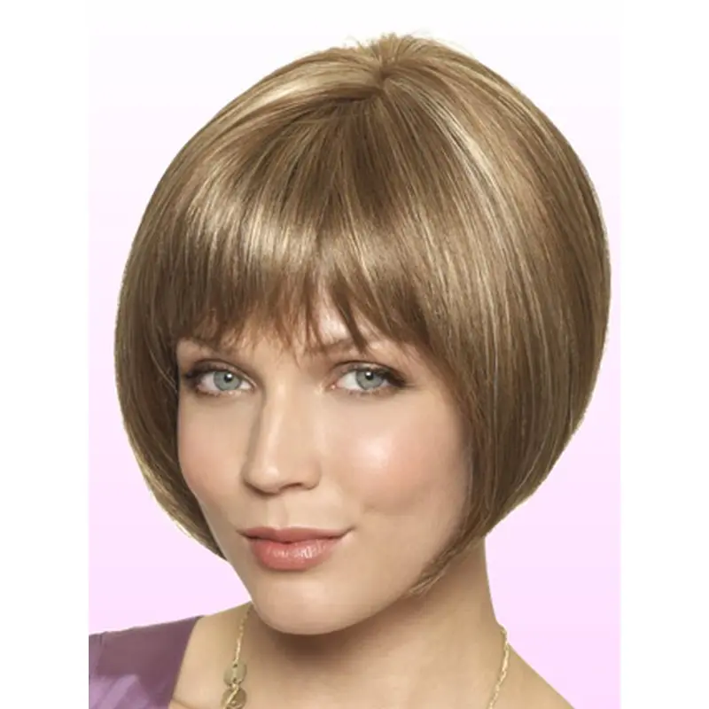 Blonde Lace Front Synthetic Ideal Short Wigs