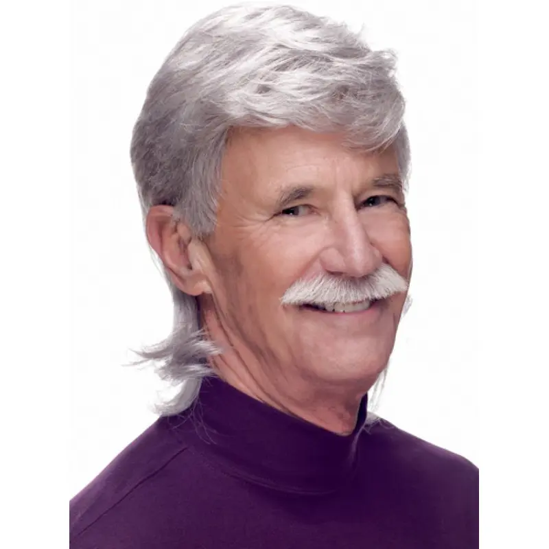 Classic Straight Full Lace Short Men Wigs