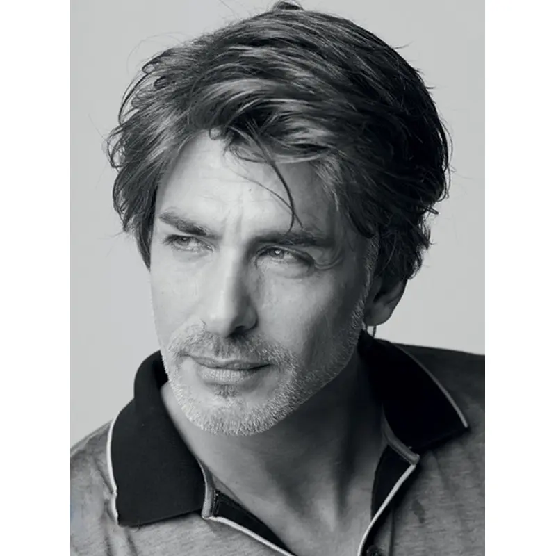 Top Straight Capless Short Men Wigs