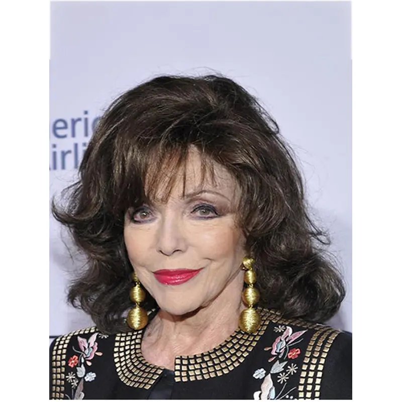 Classic Curly 14" Capless Joan Collins Wigs