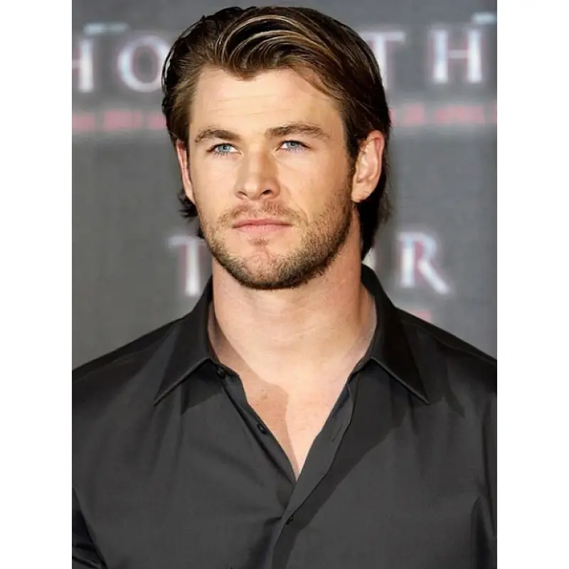 Classic Straight Hand Tied Short Men Wigs