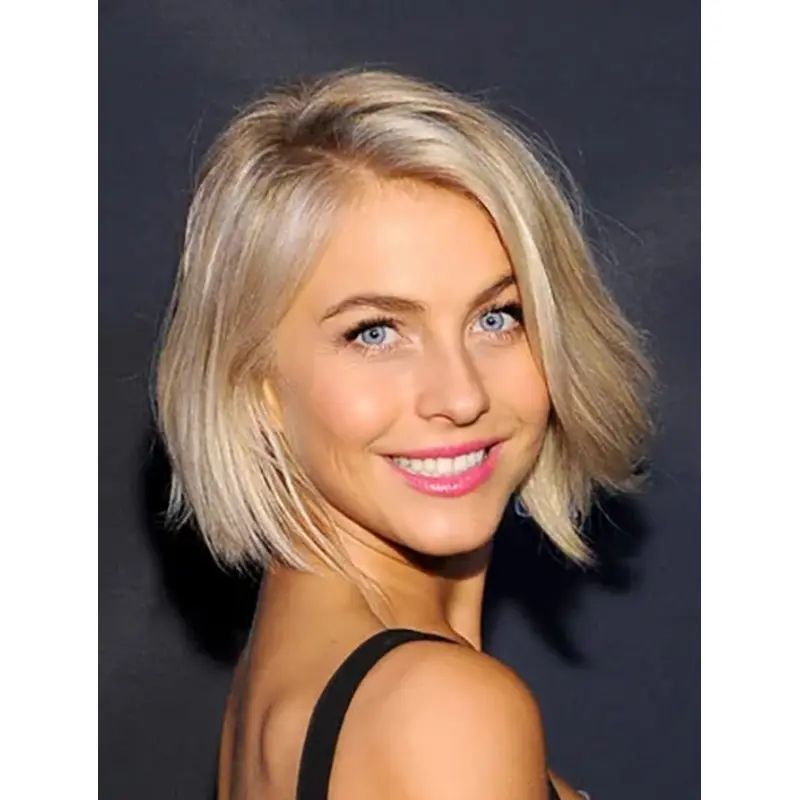 12" Lace Front Chin Length Synthetic Straight Julianne Hough Wigs
