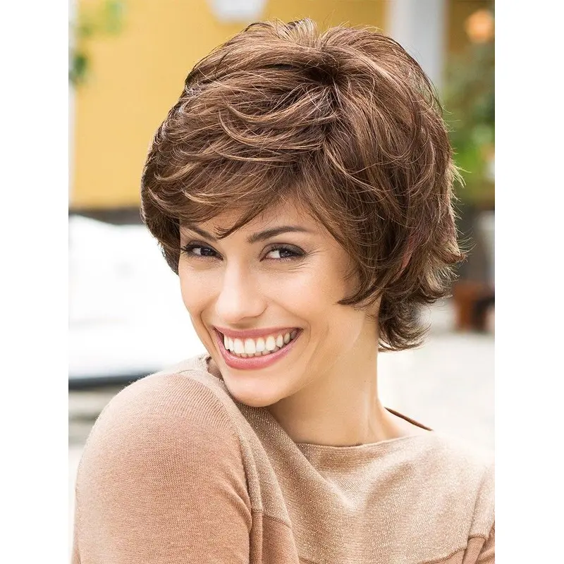 6" Wavy Best Synthetic Lace Wigs