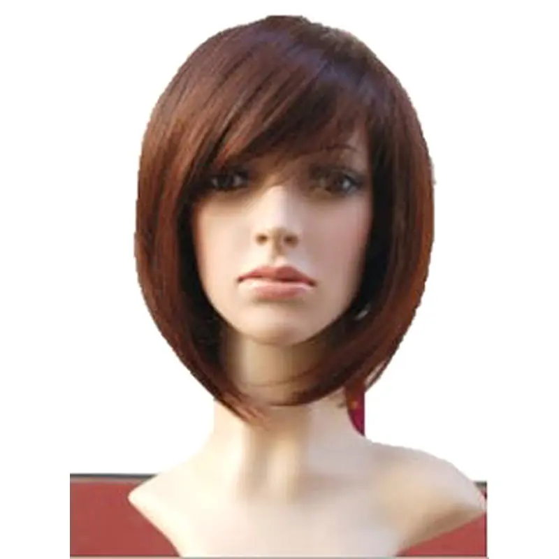Discount Auburn Straight Chin Length Wigs