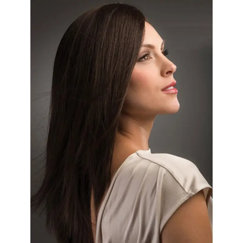 Comfortable Brown Straight Long Synthetic Wigs