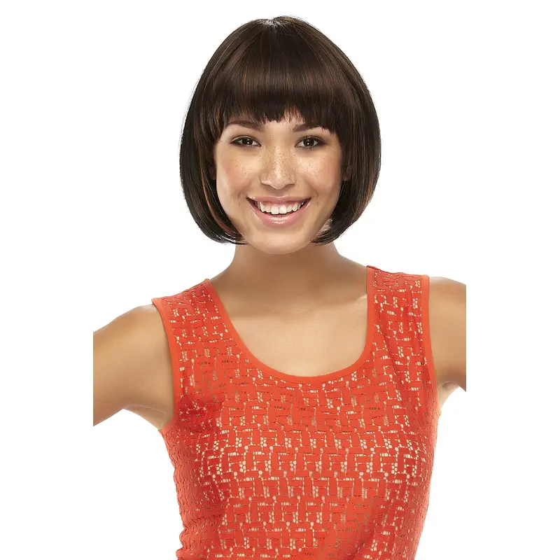 Fashionable Lace Front Straight Chin Length Lace Wigs
