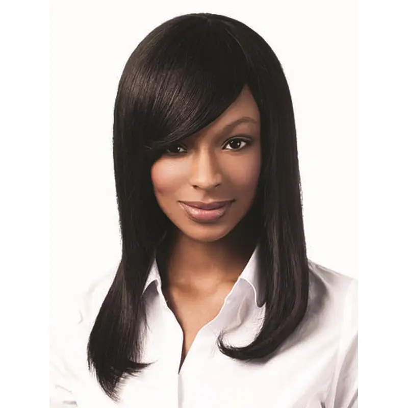 Black 16" African American Hair Wigs