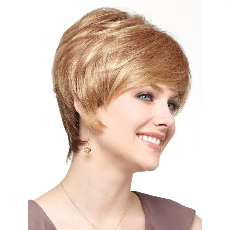 Top Blonde Lace Front Short Petite Wigs