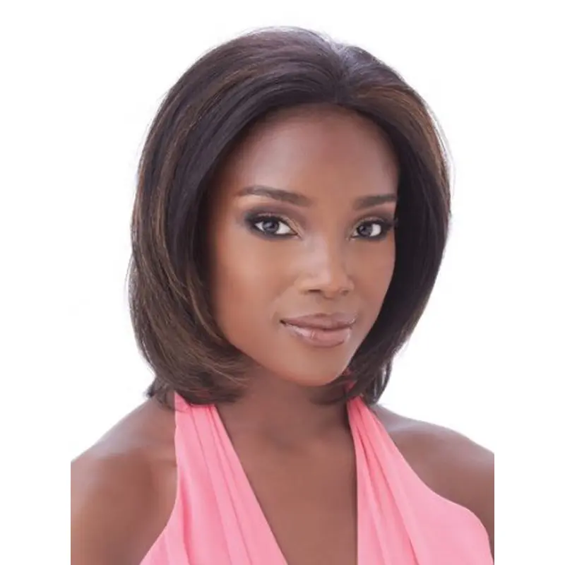 Unique Auburn Lace Front Chin Length Wigs