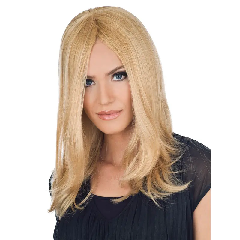 Blonde Straight Remy Human Hair Incredible Long Wigs